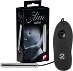 You2Toys Slim Bullet 7.5cm Silver