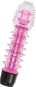 Glossy Axel Vibrator 14cm Pink
