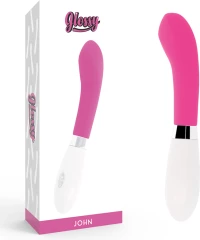 Glossy John Vibrator Pink(Width=90Mm,Height=220Mm,Depth=55Mm)