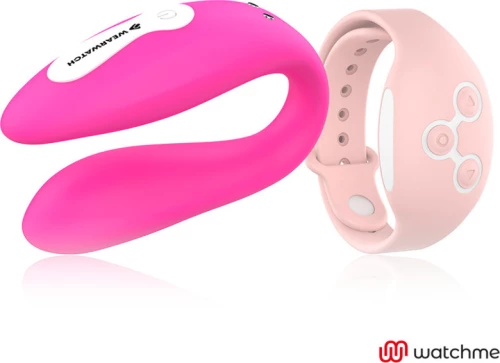 WEARWATCH DUAL PLEASURE WIRELESS TECHNOLOGY WATCHME FUCHSIA / CORAL