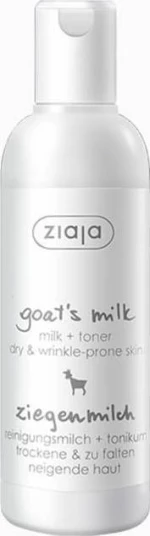 Ziaja Goat's Milk Milk+Toner Dry Wrinkle-Prone Skin 200ml
