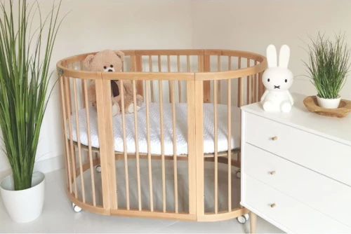IngVart Smart Bed Oval 9 Σε 1 Oak