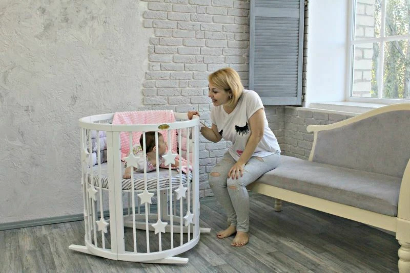IngVart Smart Bed Round 9 Σε 1 White