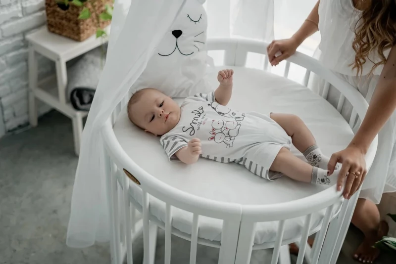 IngVart Smart Bed Round 9 Σε 1 White