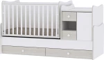 Lorelli Minimax White & Light Oak