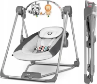 Ηλεκτρικό ρηλάξ Lionelo Otto cosy grey