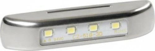 Lampa Φως Όγκου 4 LED 12/24V 7cm - Λευκό