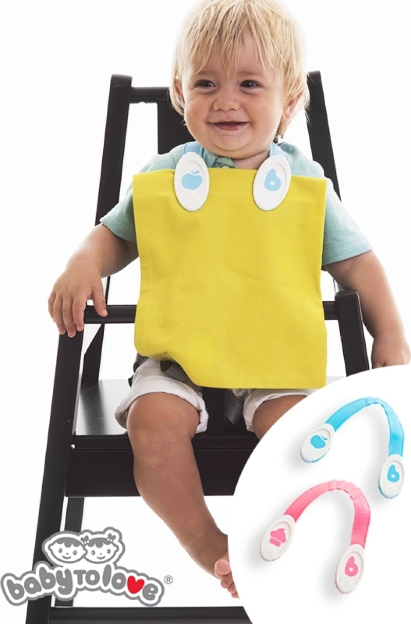 Baby to Love B-clip για Σαλιαρα Ροζ 301347
