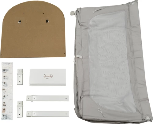 Shnuggle Κιτ Μετατροπής Λίκνου σε Κούνια Air Dark Grey SHN-AIR-CKSG