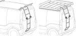 Lampa Σκάλα Πτυσσόμενη Kargo Steel Ladder U-10 200cm