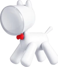 Allocacoc Waggy PuppyLamp Janpim - Επιτραπέζιο Φωτάκι με Διακόπτη - White (DH0272WT/PUPYLP)
