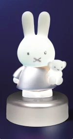 Baby Oliver Φωτάκι Led Miffy Ασημί
