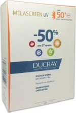 Ducray Melascreen UV Rich Cream Dry Touch Brown Spots Dry Skin SPF50+ 2x40ml