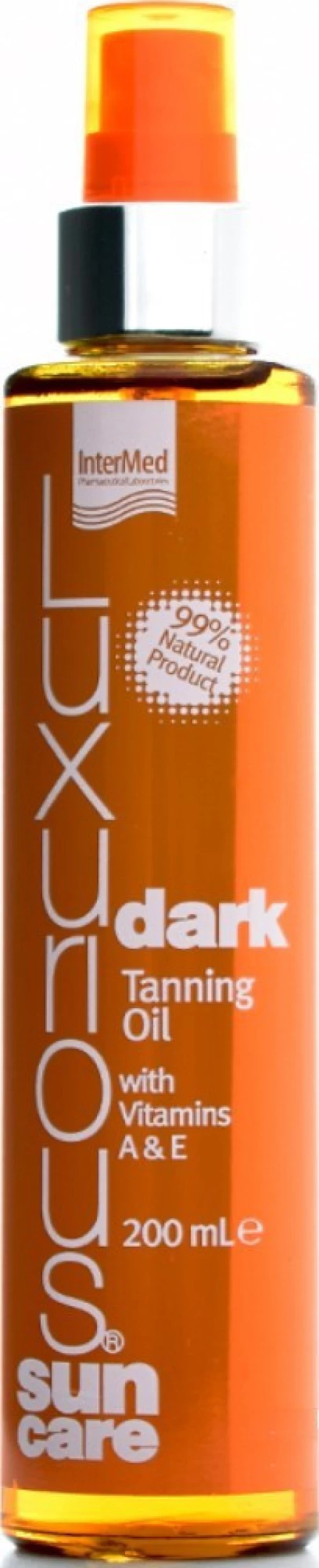 Intermed Luxurious Sun Care Dark Tanning Oil 200ml