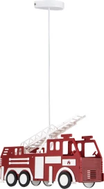 Φωτιστικό Οροφής Παιδικό (46.5Χ12Χ80) Cl4345 Red, Katoikein Deco