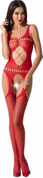 Ολόσωμο Καλσόν Passion Woman BS057 Red