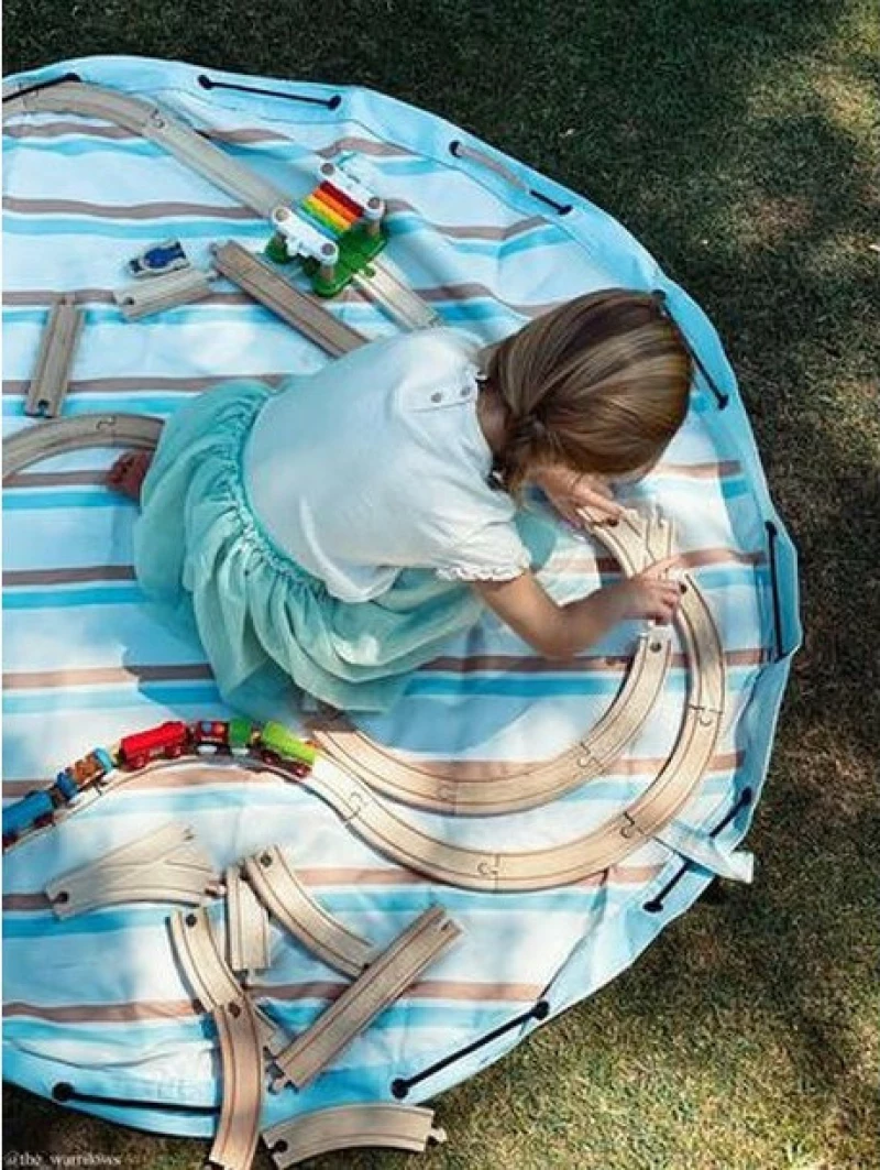PLAY&GO Στρώμα παιχνιδιού - τσάντα 2 σε 1. Outdoor Stripes