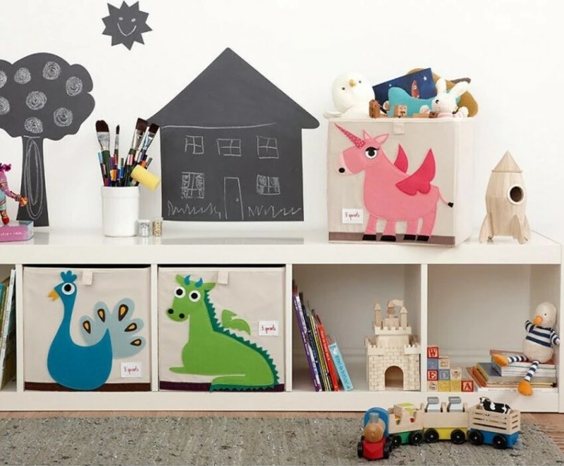 3 Sprouts Storage Box Cat