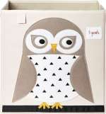 3 Sprouts Storage Box Owl