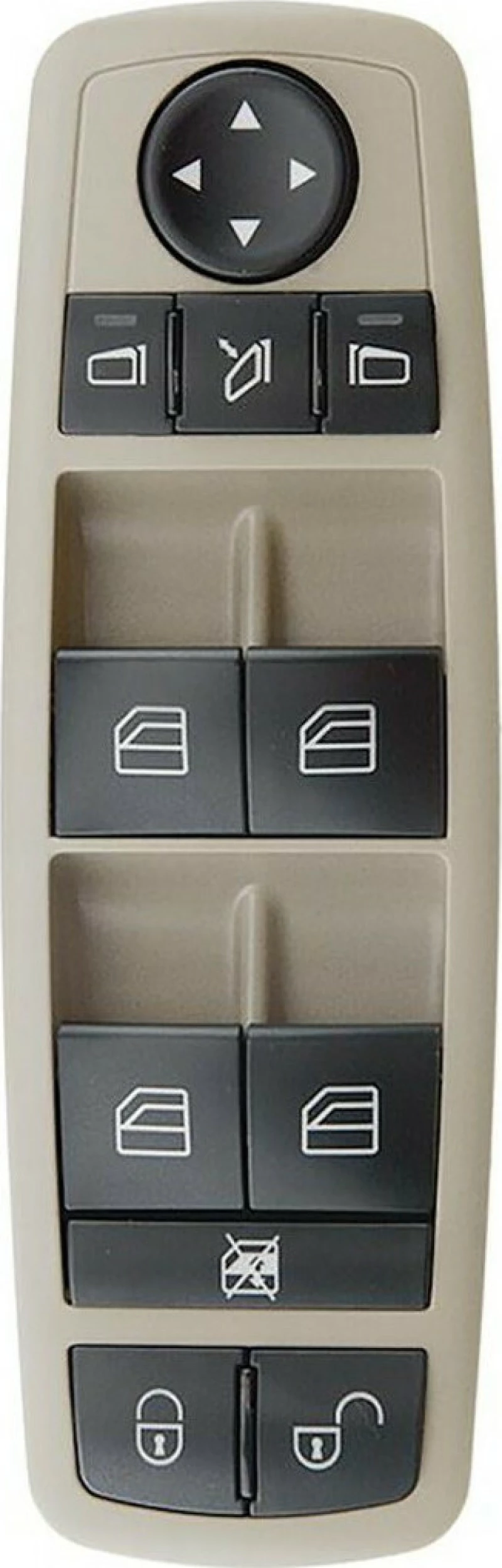 Ajs Parts Διακόπτης Παραθύρων Mercedes W169 / W245 3Pin Μπεζ