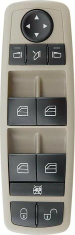 Ajs Parts Διακόπτης Παραθύρων Mercedes W169 / W245 3Pin Μπεζ
