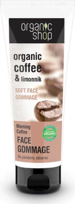 Natura Siberica Organic Shop Soft Face Gommage Morning Coffee 75ml