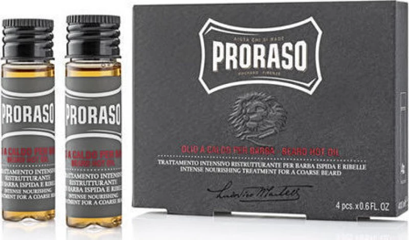 Proraso Beard Hot Oil 4x17ml