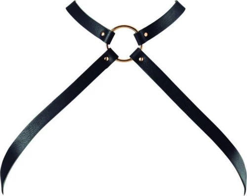 Bijoux Indiscrets Chest Harness Black