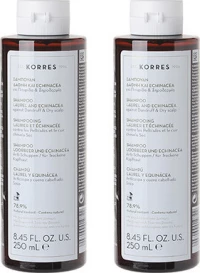 Korres Laurel & Echinachea Shampoo 2x250ml