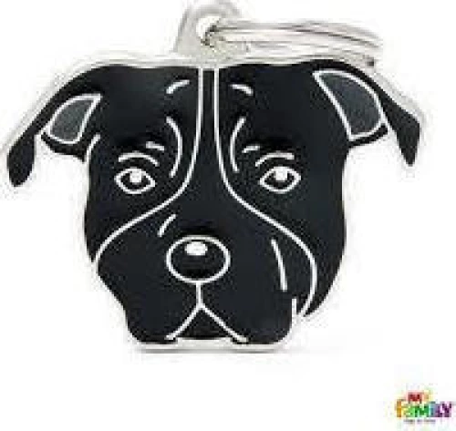 ΤΑΥΤΟΤΗΤΑ ΣΚΥΛΟΥ MY FAMILY BLACK AMSTAFF
