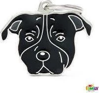 ΤΑΥΤΟΤΗΤΑ ΣΚΥΛΟΥ MY FAMILY BLACK AMSTAFF