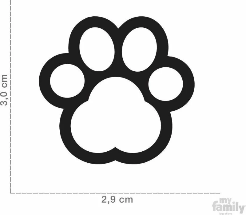 My Family Classic Purple Big Paw