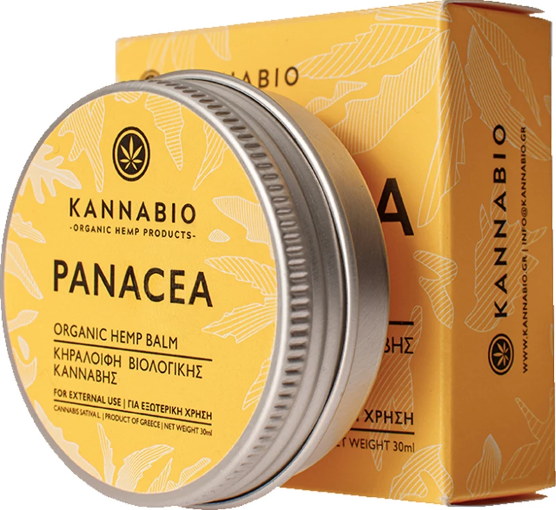 KannaBio Panacea Κηραλοιφή Βιολογικής Κάνναβης 30ml