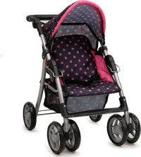 Καρότσι Κούκλας Pinky Dots Cangaroo 9352 3800146256449