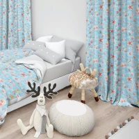 Lino Home Κουρτίνα Pertusa 135x270cm 101 Ciel