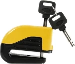 Disc Motorcycle Lock 1206 Yellow
