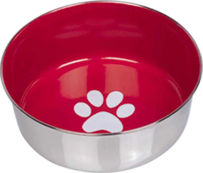 Nobby ανοξείδωτο μπωλ heavy paw κόκκινο 950ml
