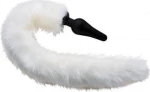 White Fox Tail and Ears Set