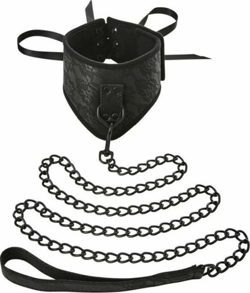 Sportsheets Lace Posture Collar & Leash