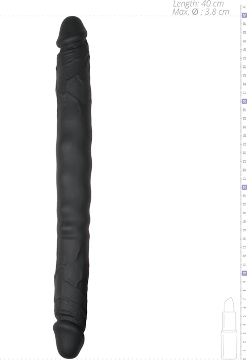 Easytoys Double Ended Dildo 40cm Black