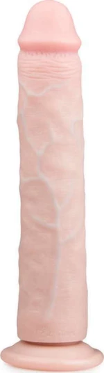 Easytoys Realistic Dildo Veined Dildo with Suction Cup 28.5cm Flesh