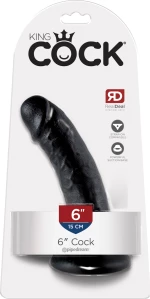 Pipedream King Cock 15cm Black