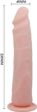 Baile Suction Cup Dildo 23.5cm Flesh