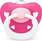 Nuk Signature Σιλικόνης 18-36m Fuchsia 1τμχ