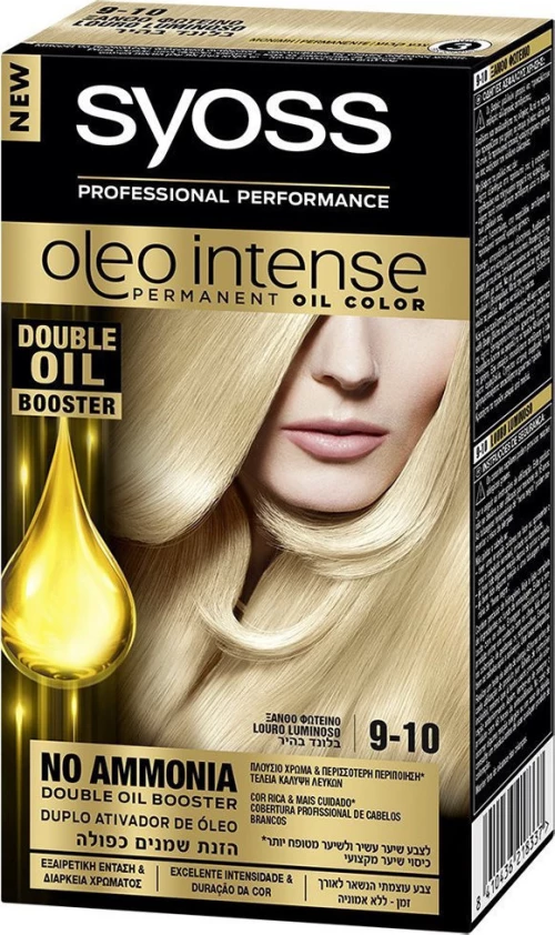 Syoss Oleo Intense 9-10 Ξανθό Φωτεινό