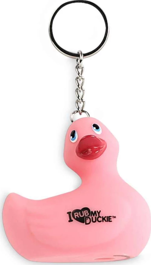 Μπρελόκ - I Rub My Duckie Pink