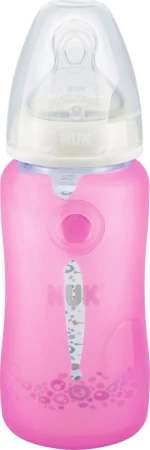 Nuk Προστατευτική Θήκη Σιλικόνης 240ml Ροζ