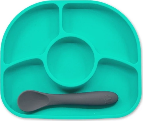 Bbluv Silicone Plate Blue 2τμχ