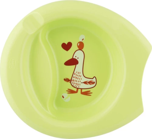 Chicco Plate Easy 6m+ Green