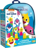 Lisciani Giochi Τουβλάκια με Σακίδιο Μεταφοράς Baby Shark 36τμχ